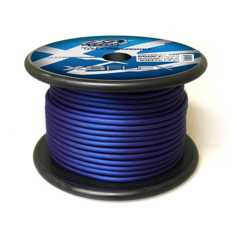 XS Power XS FLEX Blue 8 AWG Power/Ground Cable