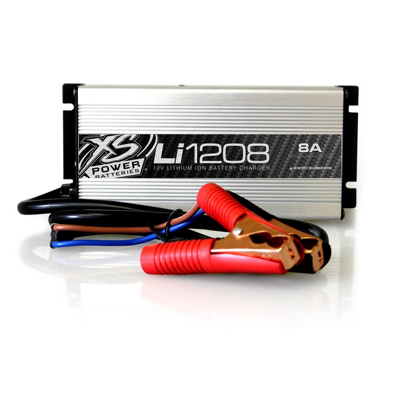 XS Power Li1208 12V 8A Lithium Charger