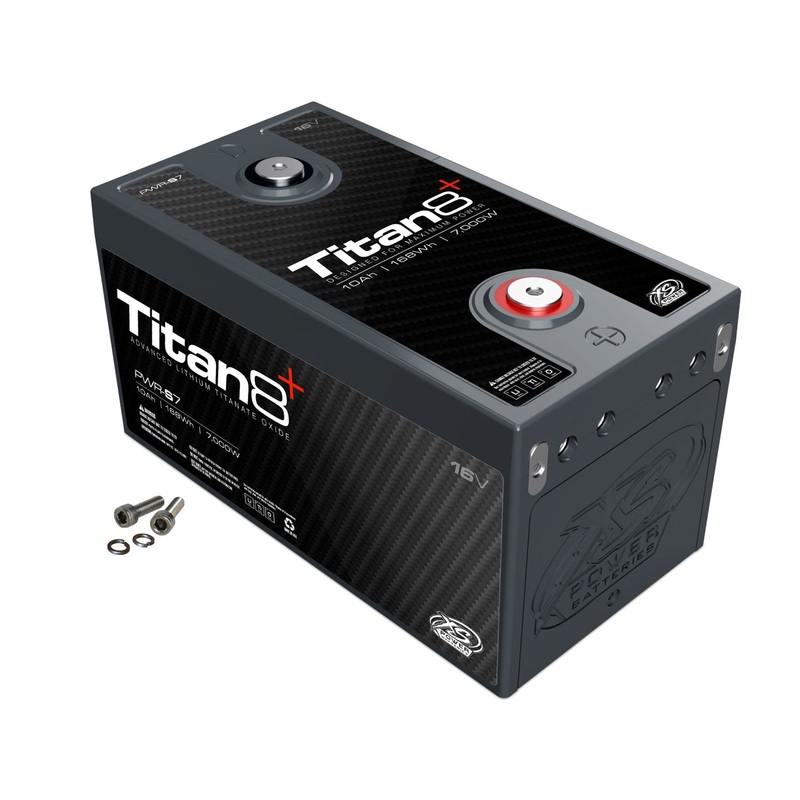 XS Power PWR-S7 Titan8 16V Lithium-Titanate Oxide 168Wh Modular Battery