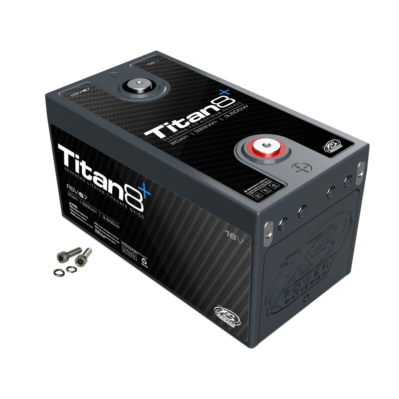 XS Power RSV-S7 Titan8 16V Lithium-Titanate Oxide 322Wh Modular Battery