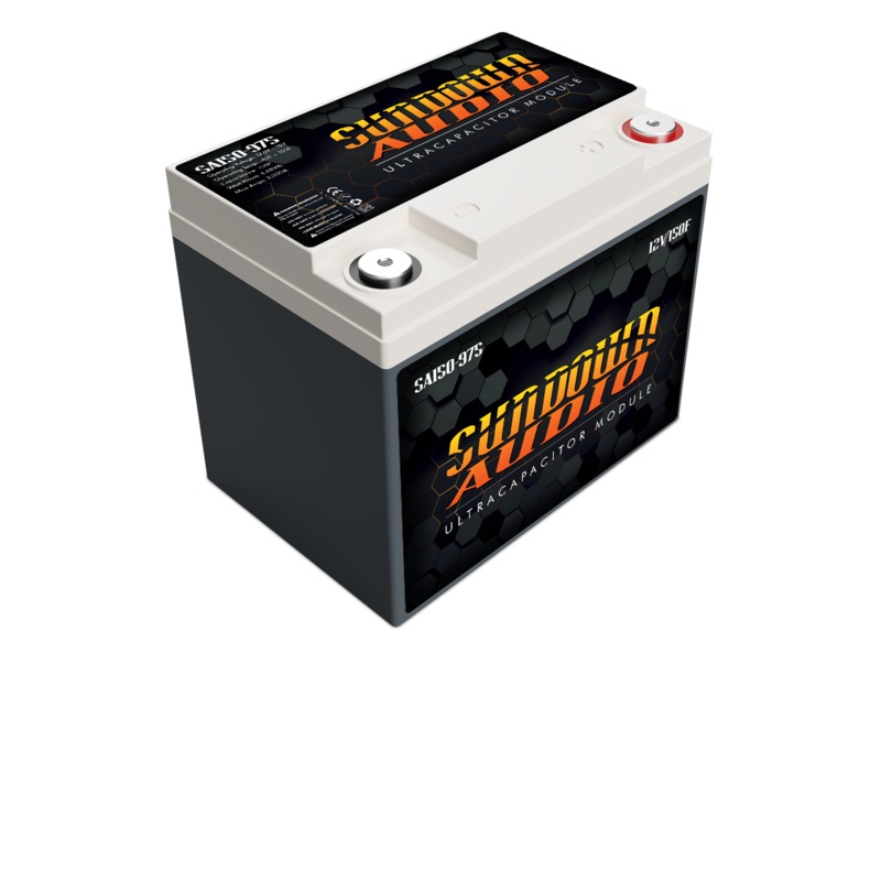 XS Power SB150-975L 12V Super Capacitor Bank, Max Power 1200W, 150 Farad