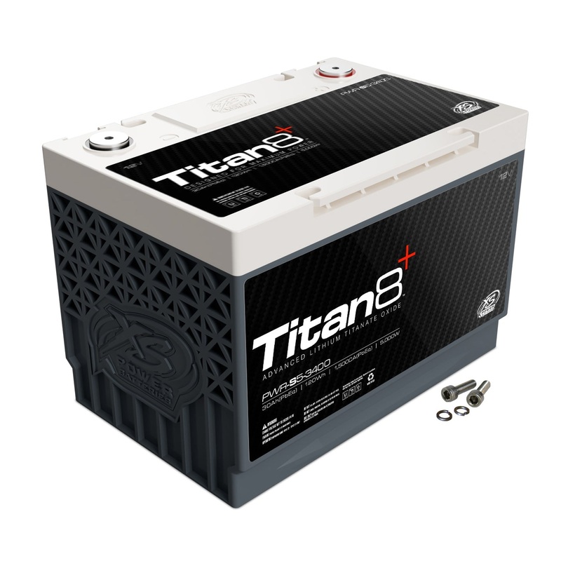 XS Power Titan8 PWR-S5-3400 12v Lithium BCI Group 34 Battery