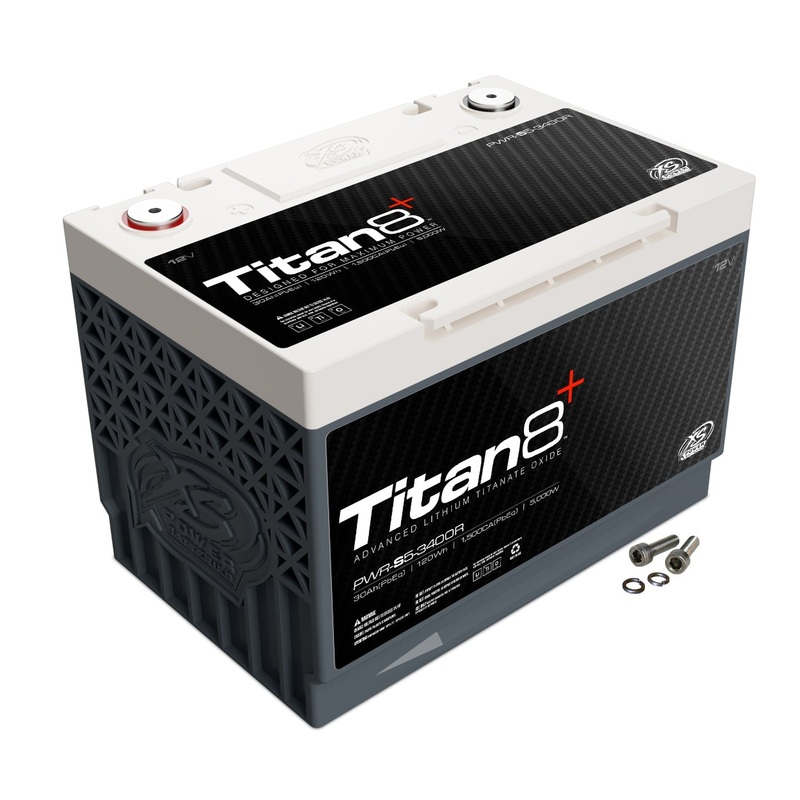 XS Power Titan8 PWR-S5-3400R 12V Lithium BCI Group 34R Battery
