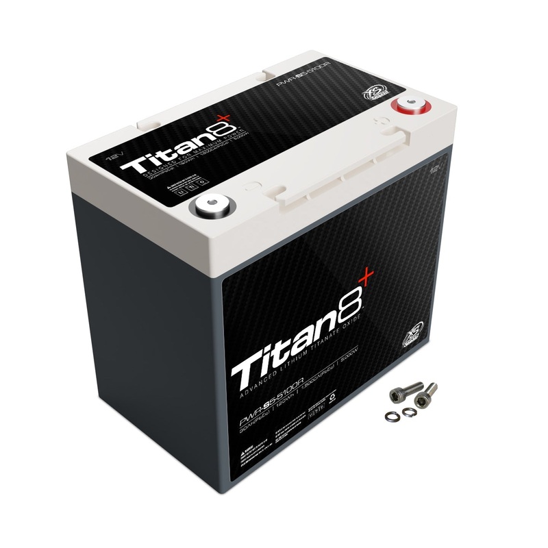 XS Power Titan8 PWR-S5-5100R 12V Lithium BCI Group 51R Battery