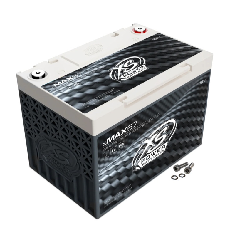 XS Power xMAX67 67AH High Performance Lithium Car Audio Battery