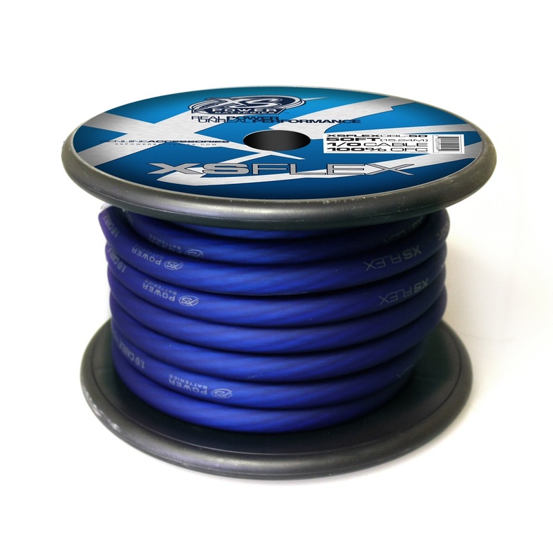XS Power XS FLEX Blue 1/0 AWG Power/Ground Cable