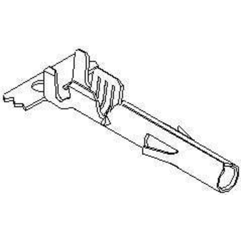 02-08-1002 Pin & Socket Connectors SOCKET 14-20AWG BULK (10 pieces)