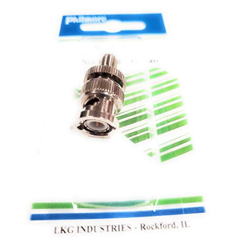 11340 LKG PHILMORE BNC Male to SMA Female Adapter Used for Amateur Radio