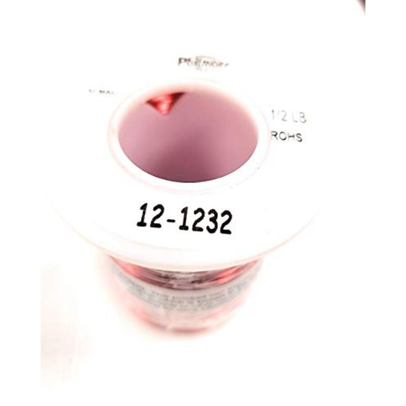 12-1232 MAGNET WIRE ENAMEL 32 AWG 32 GA 1/2 LB SPOOL 2510 FT ENAMEL COPPER