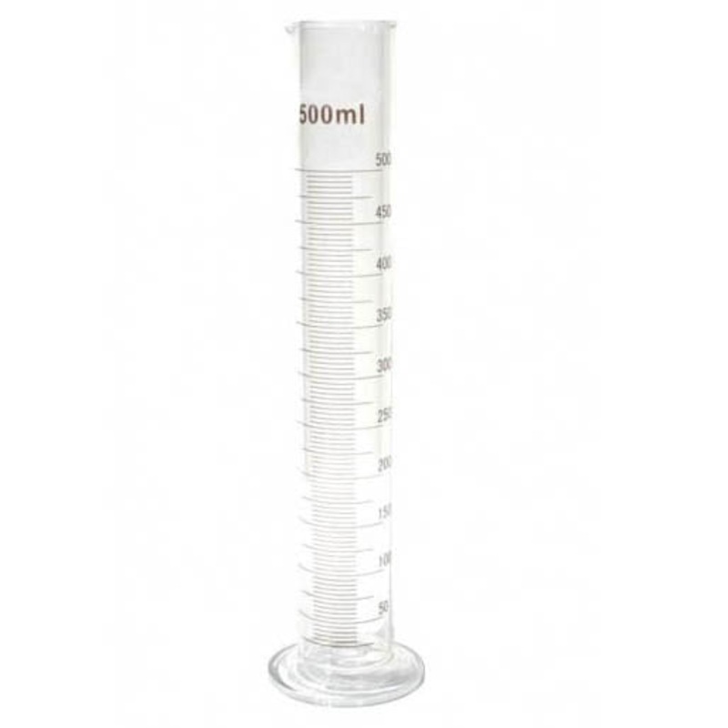 020932 – GRADUATED CYLINDER 500ML GLASS