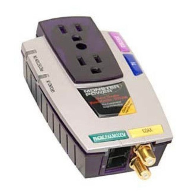 109460-00 – WALL TAP 2-OUTLET 1680 JOULES WITH TV AND TELEPHONE PROTECTION