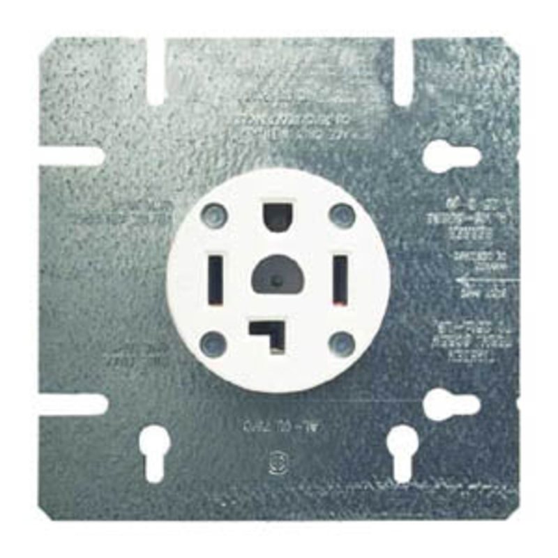 1167-2 – ELECTRICAL RECEPTACLE 30A/250V NEMA 14-30R ALUM FOR DRYER