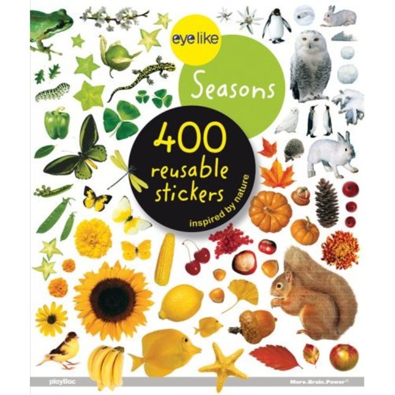 1602141495 – STICKER COLLECTION REUSABLE 400PCS/BOOK ASSORTED STYLE