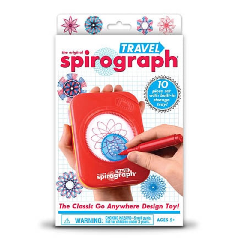 01020 – SPIROGRAPH TRAVEL 10PCS/SET WITH BUILT-IN TRAY