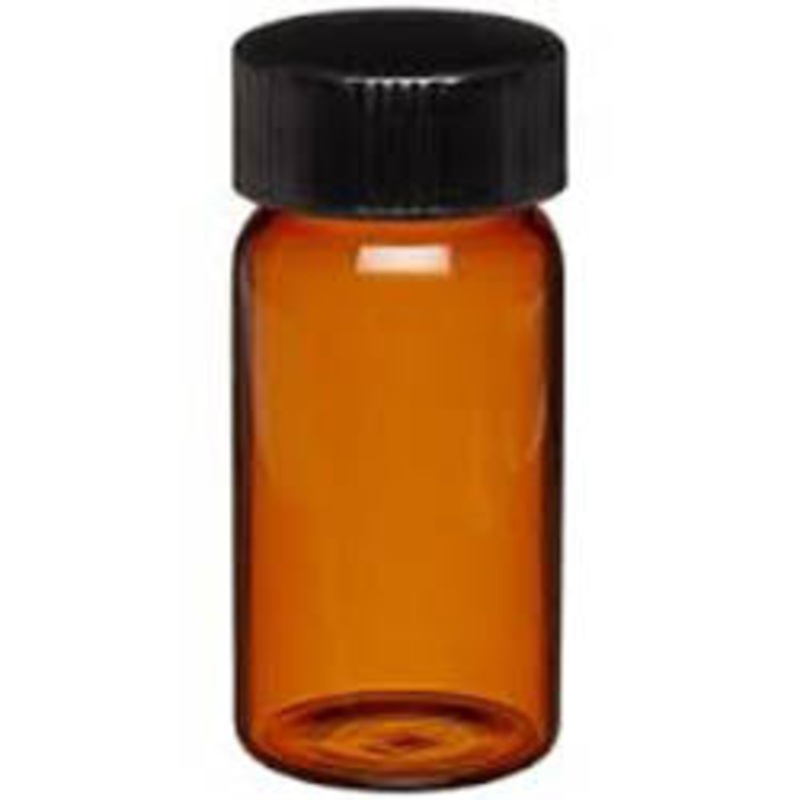 021887 – BOTTLE AMBER GLASS 4ML WITH CAP  (2 pcs/pkg)
