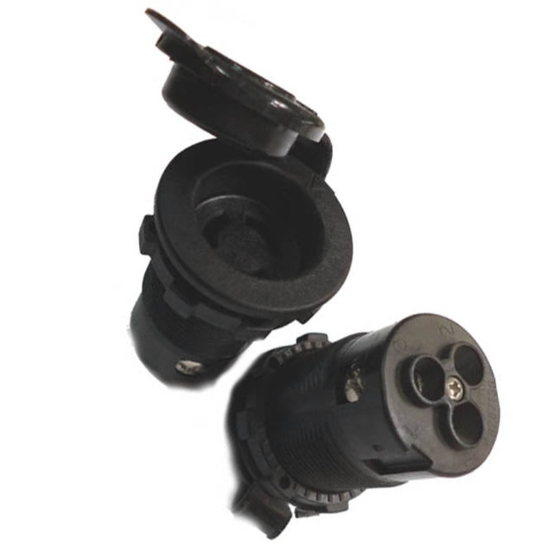 12VBRO – CONN TROLLING MOTOR RECEPTACLE WITH THREADED RING 12V