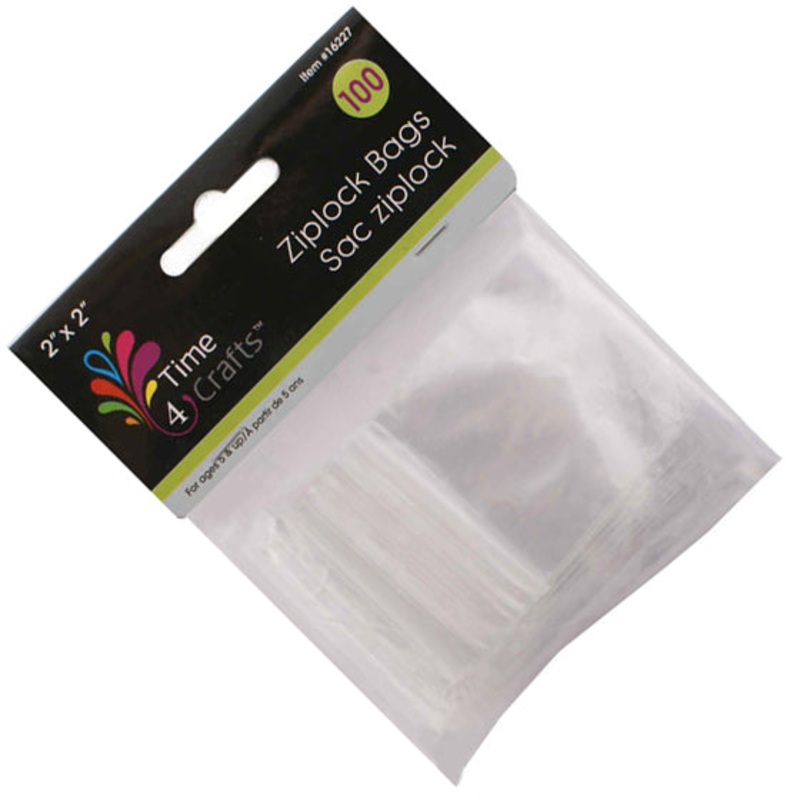 16227 – ZIPLOCK BAG 2X2IN 2MIL  (100 pcs/pkg)