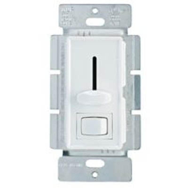 052-8291-4 – DIMMER SLIDE W/ON-OFF SWITCH 1- WAY 120V 600W DECORA INSERT WHT (2 pcs/pkg)