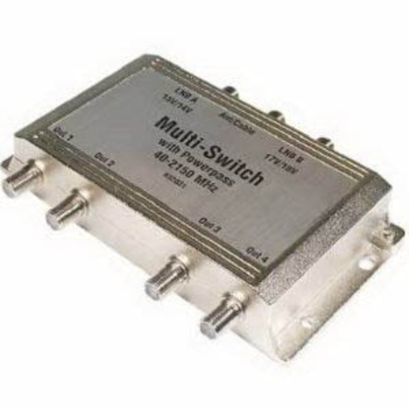 ZDS5007 – SATELLITE MULTISWITCH 3IN 4OUT SELF POWERED