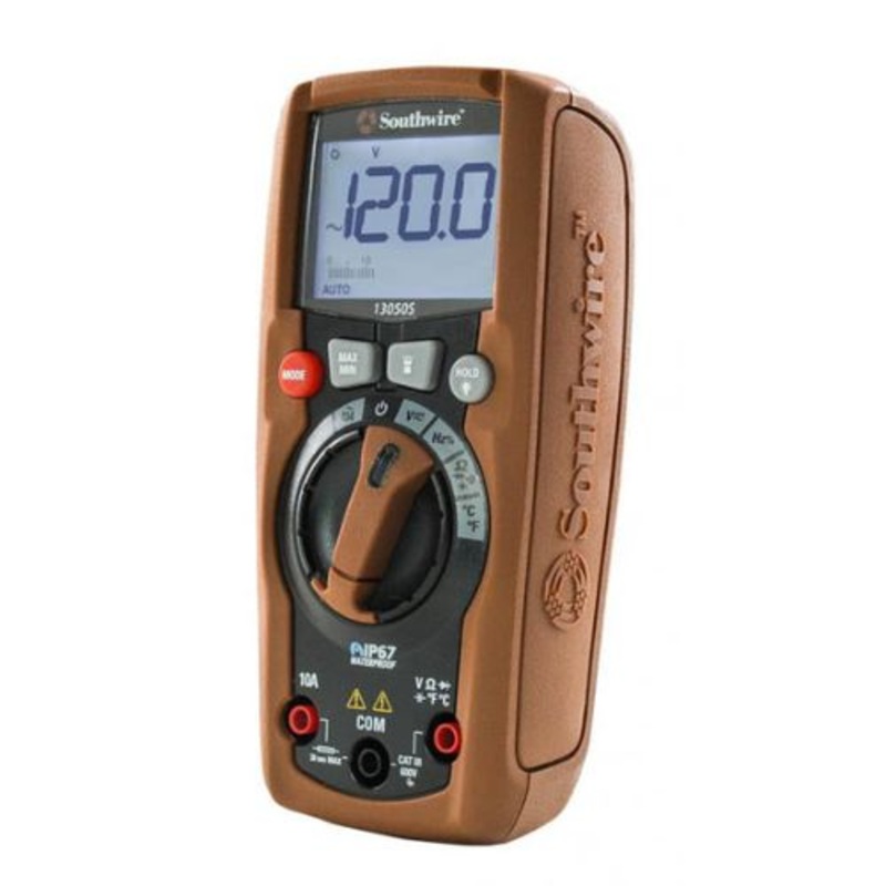 13050S – MULTIMETER DIGITAL AUTO 10A IP67 VOLT/TEMP/RES/DIODE CAT3