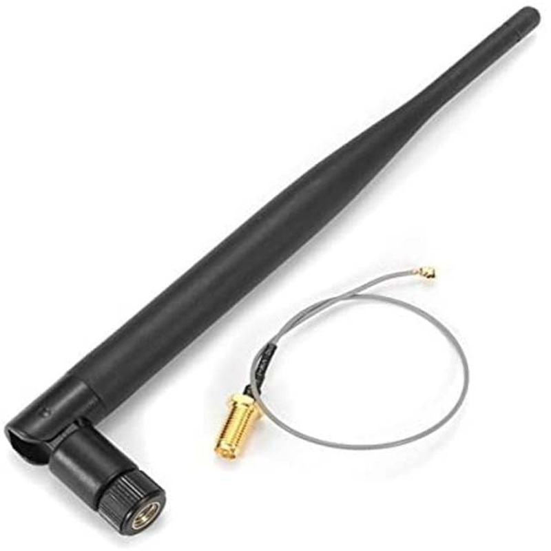 1193324 – WIFI ANTENNA WIRELESS 6DBI 50OHM 2.4GHZ SMA TO IPEX 195MM