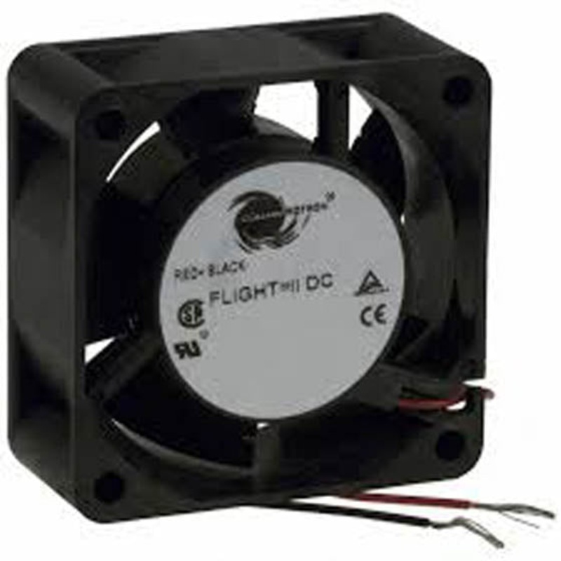 031158 -FS12H3 – FAN DC 12V 2.4X1IN .06A .7W W/2 WIRE CFM:12 NOISE:28.5DBA PLAST