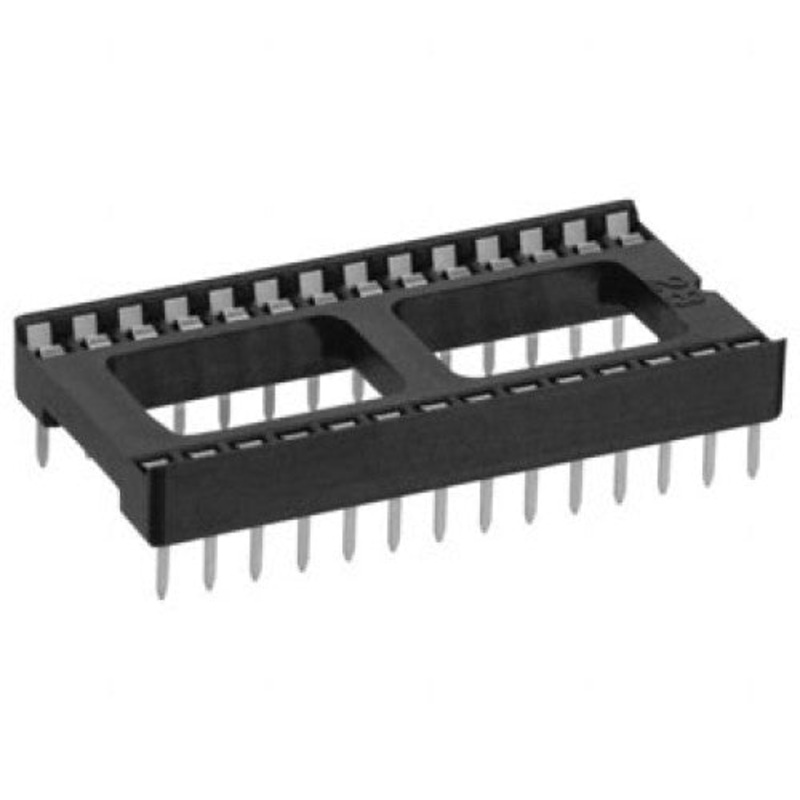 1-390262-2 – IC SOCKET DW 28 TIN 15.24MM LP  (2 pcs/pkg)