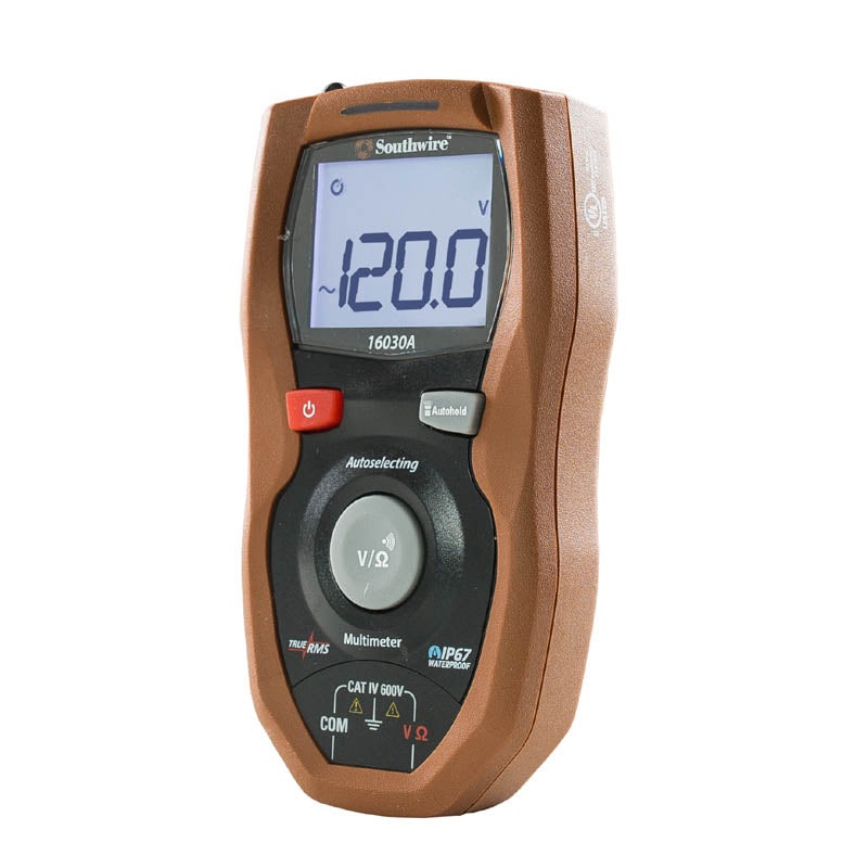16030A – MULTIMETER DIGITAL AUTO CATIV 600V TRUE RMS IP67