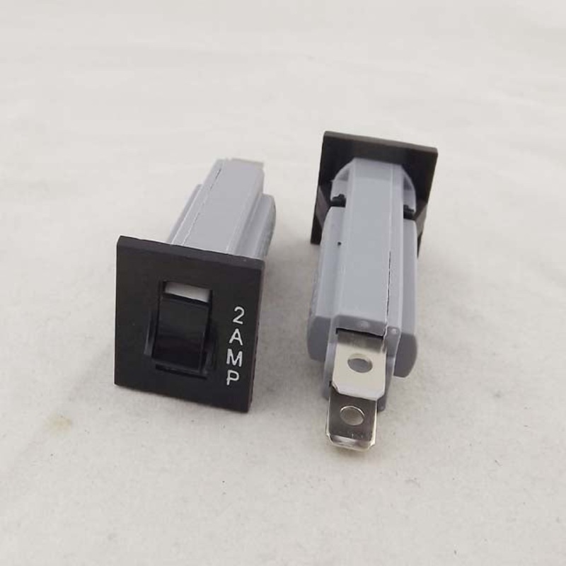 ZE-800-2 – CIRCUIT BREAKER 2A 250VAC ROCKER CHMT 1P 16MM DIA QT 6.3MM