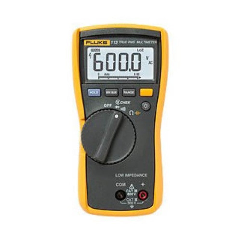 113 – MULTIMETER DIGITAL AUTO TRUE RMS RES CAP DIODE VOLT CONTINUITY