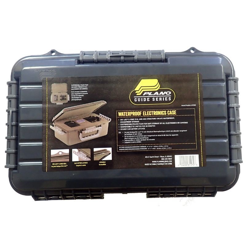147080 – TOOL CASE EMPTY 13.88X9X5.13IN PLASTIC GREY WATERPROOF