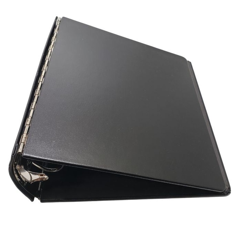 YZE-631 – BINDER 3INCH ELLIPTICAL BLACK 3 RING METAL HINGE HEAVY DUTY