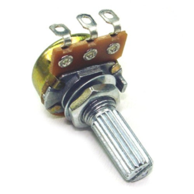 01829 – POT LIN 1K 1/4IN RND 16MM SOL SPLIT KNURL SHAFT