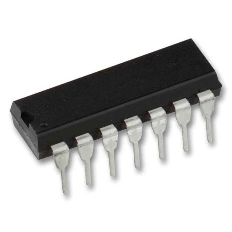 074CN-1 – QUAD OP-AMP BIPOLAR/JFET 14-DIP