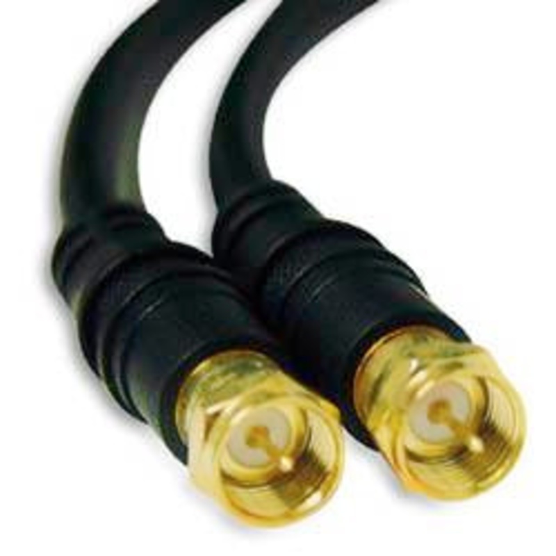 140048-00 – VIDEO CABLE RG6U F M/M 6FT BLK