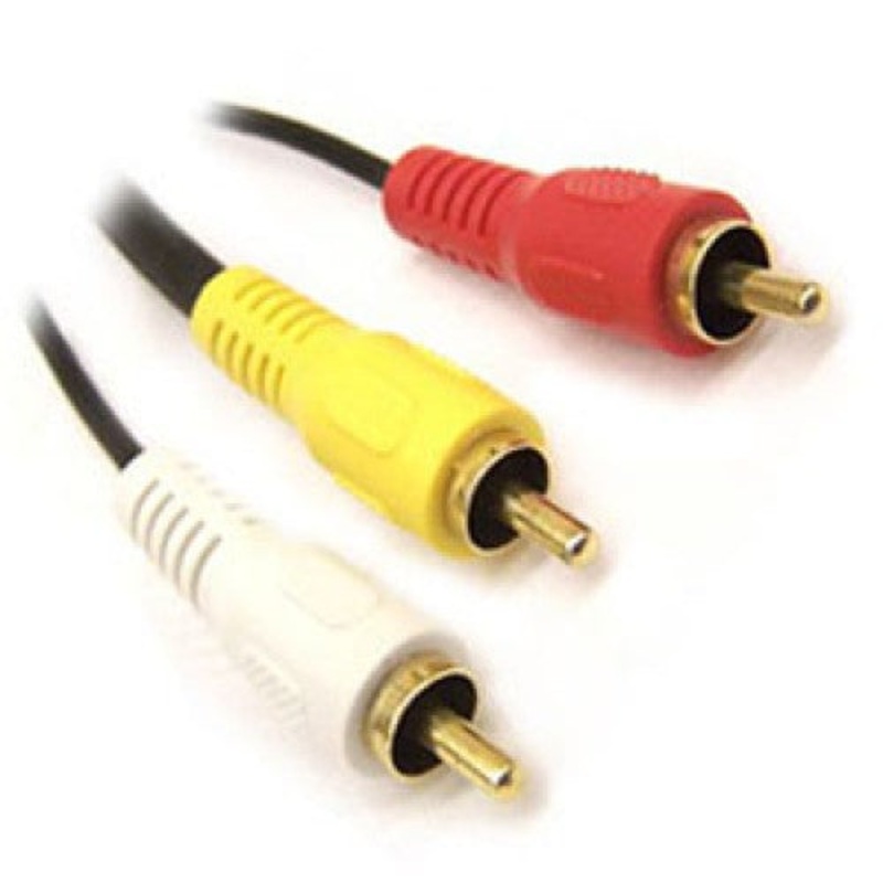 64-046-53 – RCA CABLE ASSY M/MX3 6.7FT GOLD 2MT