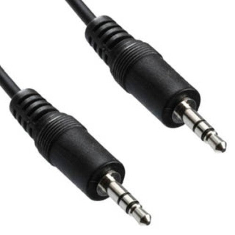 6609 – AUDIO CABLE 3.5 STEREO PL-PL 50F FT -100PCS/CTN