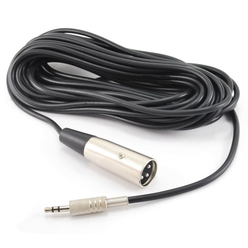 CMX-215 – XLR CABLE 3PL-3.5 STEREO PL 15FT