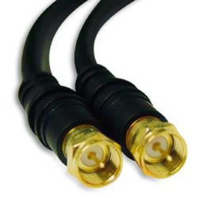 DT12C – VIDEO CABLE RG6U F M/M 12FT DIGITAL CABLE GOLD PLATED CONN