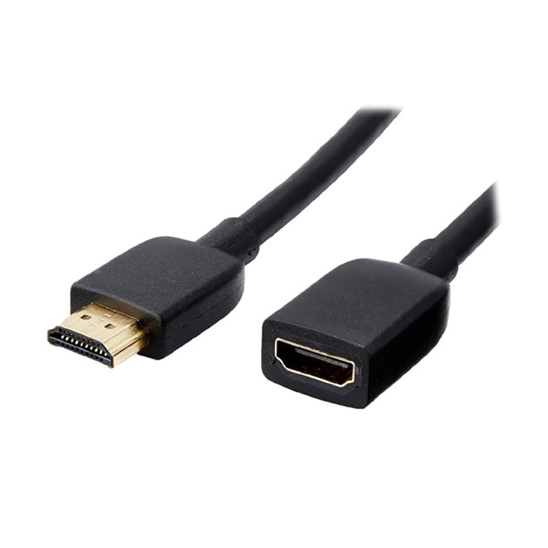 HDMIMF-6 – HDMI CABLE MALE-FEM 6FT BLACK