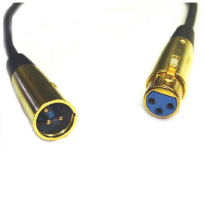 PPMCL15 – XLR CABLE 3PL-3JK 15FT GOLD