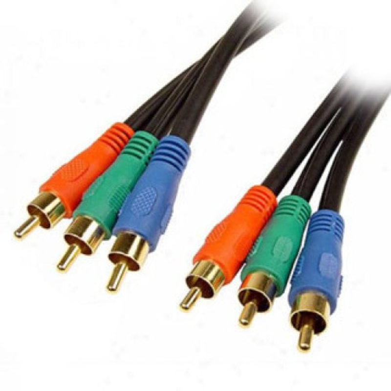 SWV3304W/27 – COMPONENT VIDEO CABLE 3M/M 12FT