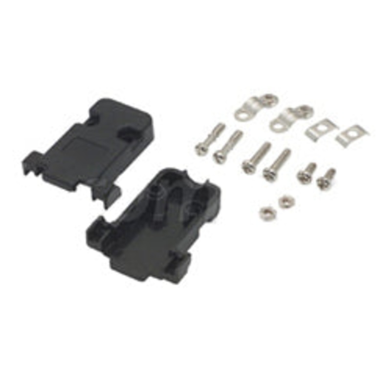 01088 – DB9 HOOD 2PC GREY PLAS HW  (50 pcs/pkg)