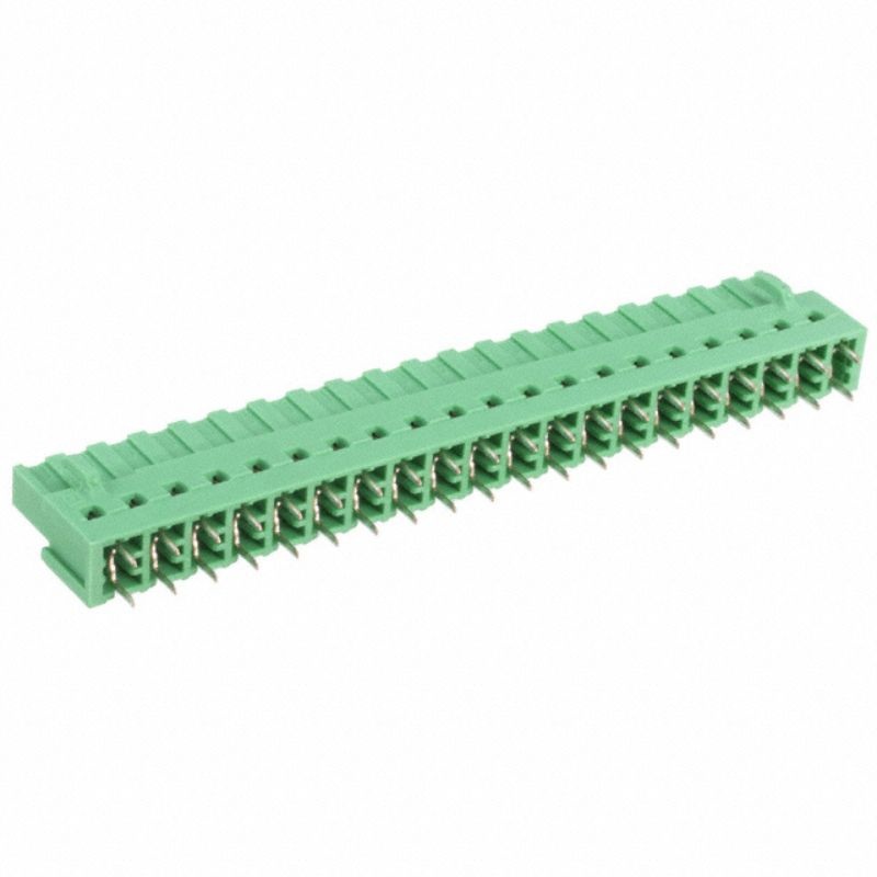 1786129 – TERM BLOCK 20P CLAMP PCST 5MM DUAL GRN