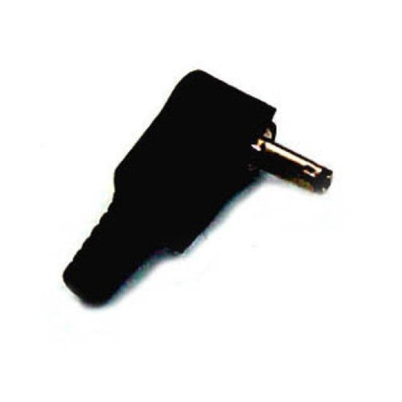 2049 – DC POWER PLUG 1.3X3.4X9.5MM RA STRAIN RELIEF
