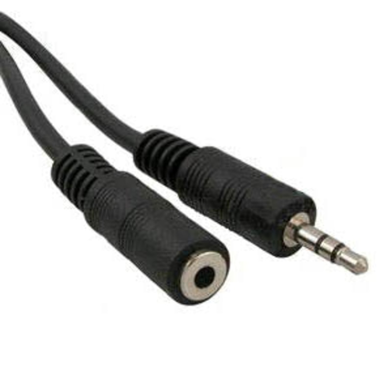 255-269 – AUDIO CABLE 3.5 STEREO PL-JK 25F 25FT