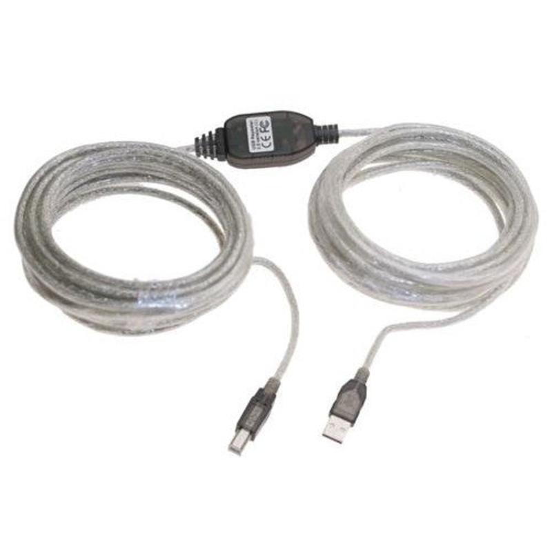 3808 – USB CABLE A-B M/M W/ REPEATER VERSION 2 36FT