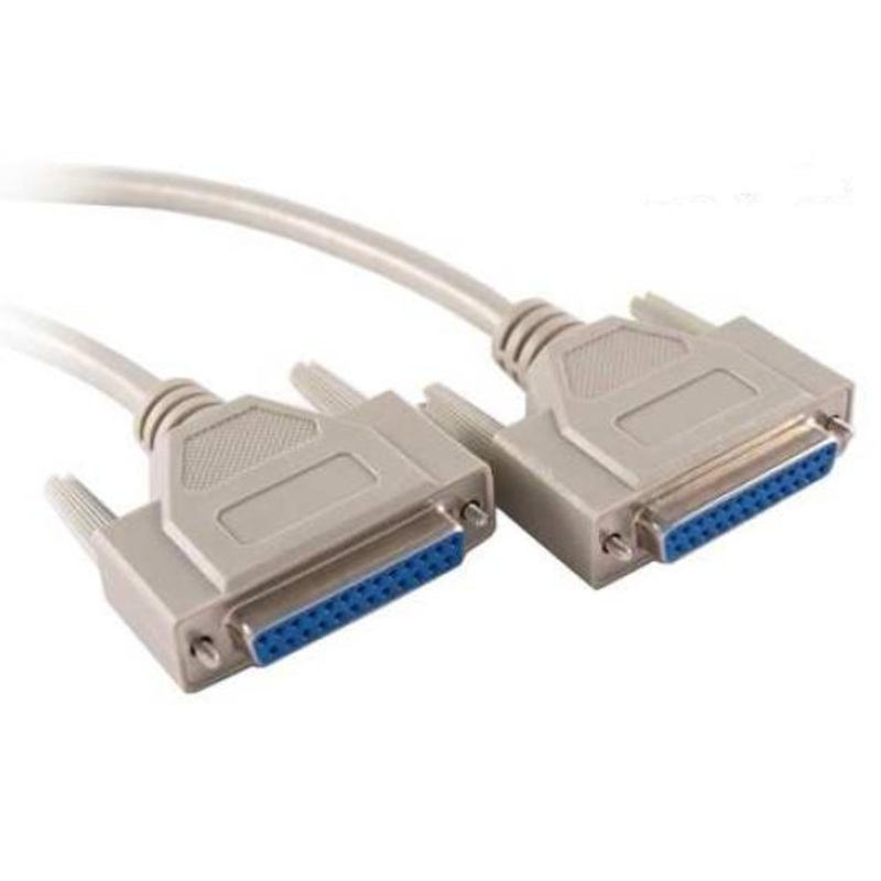 7380A – NULL MODEM CABLE DB25F/F 6FT 1-1 2-3 3-2 4+5-8 6-20 7-7 8-4+5