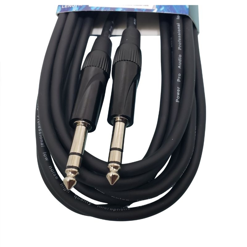 CA1020-18 – AUDIO CABLE 6.3STR PL-PL 18FT SR