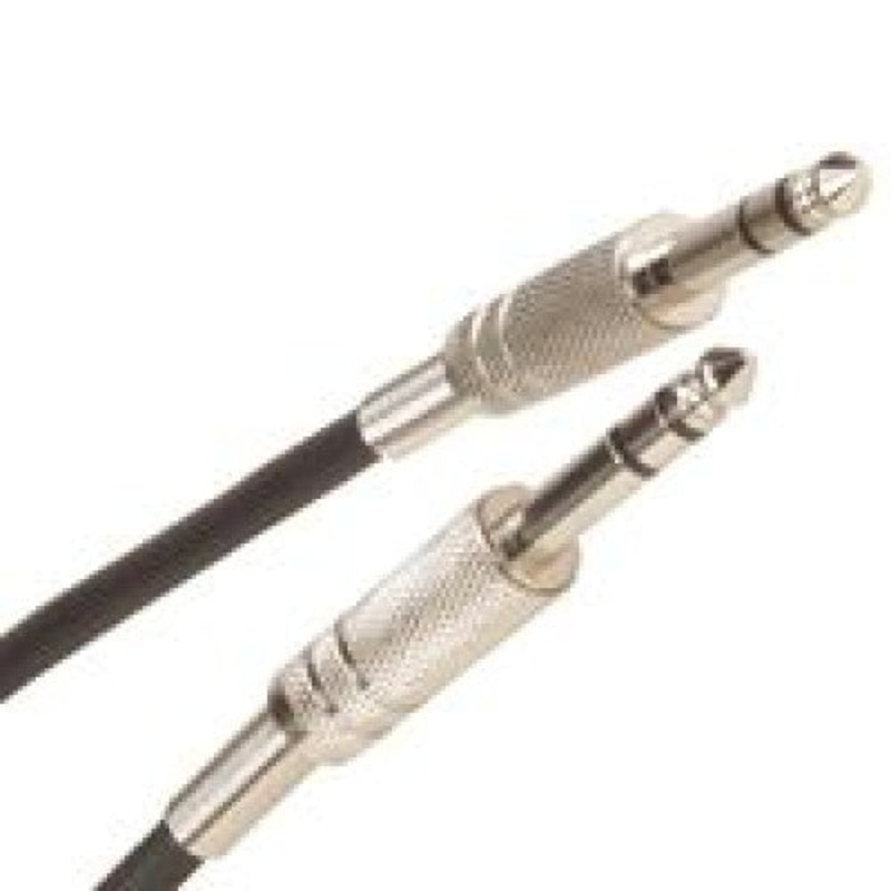 CA1020-25 – AUDIO CABLE 6.3STR PL-PL 25FT